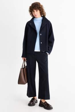 Cordhose - Mid Waist - Wide Leg