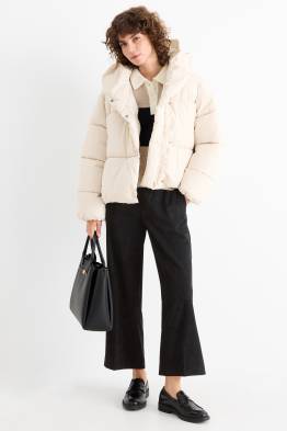 Cordhose - Mid Waist - Wide Leg