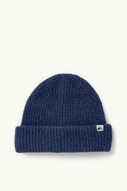 Lyžařská čepice - žebrovaná