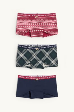 Set van 3 - boxershorts voor de kerst