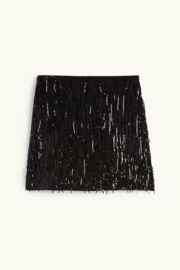 Pailletten-Minirock