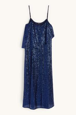 Pailletten-Kleid - Straight Fit
