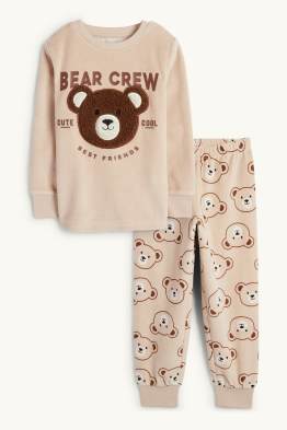 Teddybär - Winterpyjama - 2 teilig