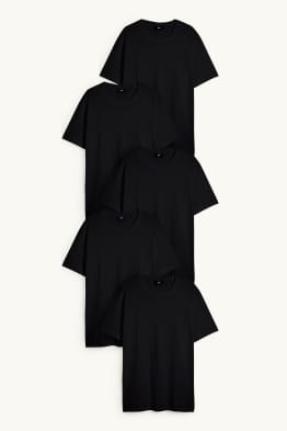 Paquet de 5 - samarreta de mànigues curtes - regular fit