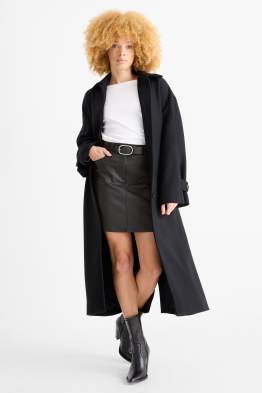 Mini-jupe - finition brillante