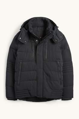 Giacca trapuntata con cappuccio