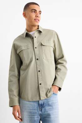 Denim shirt - regular fit - kent collar