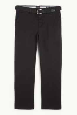 Chino mit Gürtel - Regular Fit