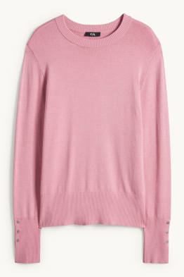 Pulover din tricot fin
