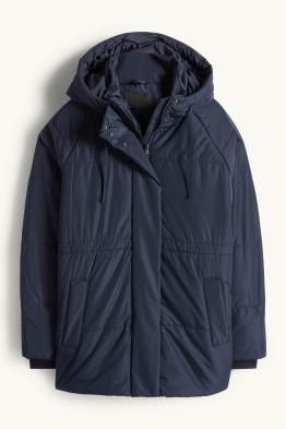 Steppjacke mit Kapuze