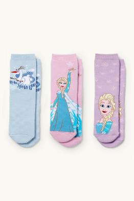 Multipack 3er - Die Eiskönigin - Anti-Rutsch-Socken