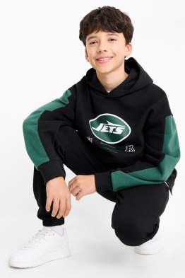 NFL New York Jets - mikina s kapucí