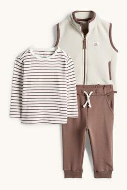 Cámper - conjunto para bebé - 3 prendas
