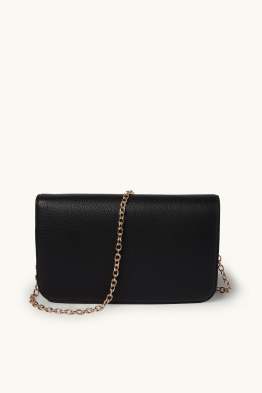 Umhängetasche mit abnehmbarem Taschengurt - Lederimitat