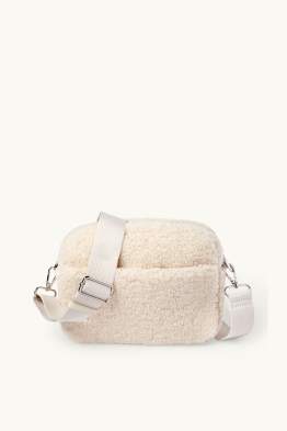 Teddy-Umhängetasche mit abnehmbarem Taschengurt