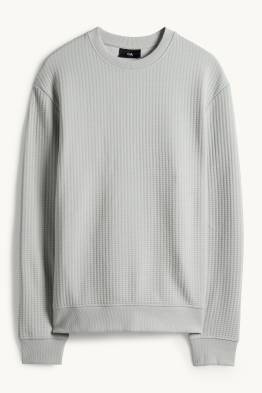 Sweatshirt - strukturiert