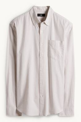 Shirt - regular fit - button-down collar