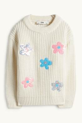 Fiore - maglione - a coste