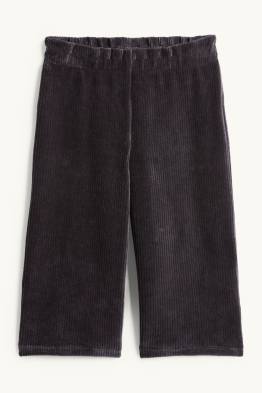 Fluwelen broek - ribstof