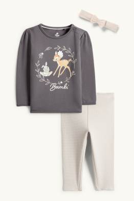 Bambi - tenue crochetée pour bébé - 3 pièces