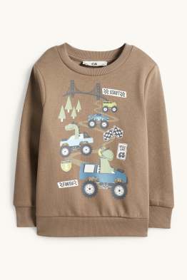 Dino und Monster-Truck - Sweatshirt