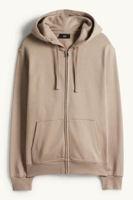 Sweat zippé à capuche
