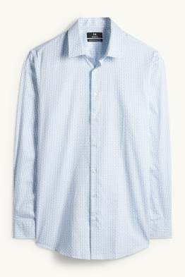 Camicia business - regular fit - collo all'italiana - facile da stirare - fantasia