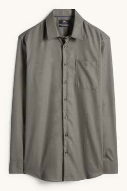 Businesshemd - Regular Fit - Kent - bügelfrei - strukturiert