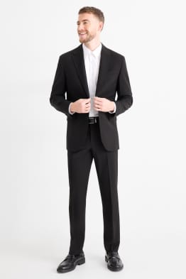 Pantalon de costume - regular fit - Flex - laine mélangée - LYCRA®