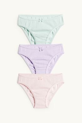 Pack de 3 - braguitas con calados finos