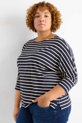 Langarmshirt - Regular Fit - gestreift