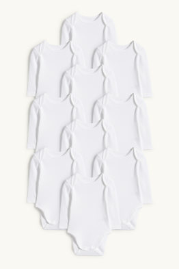 Lot de 10 - bodys bébé