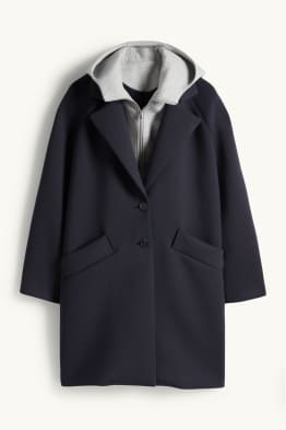 Płaszcz z kapturem