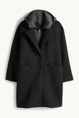 Płaszcz z kapturem