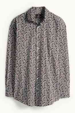 Chemise de bureau - regular fit - col cutaway - à motif