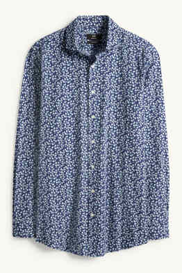 Chemise de bureau - regular fit - col cutaway - à motif