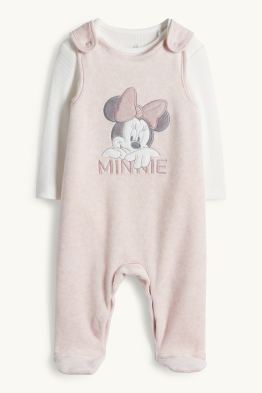 Minnie Mouse - ensemble avec grenouillère - 2 pièces