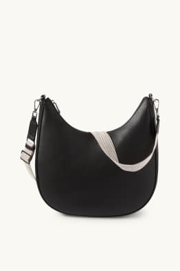 Umhängetasche mit abnehmbarem Taschengurt - Lederimitat