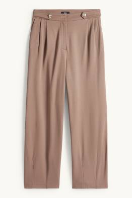 Jersey-Hose - High Waist - Barrel Leg