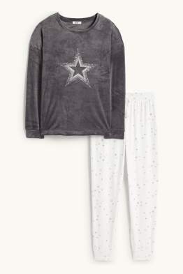 Winterpyjama - Glanz-Effekt