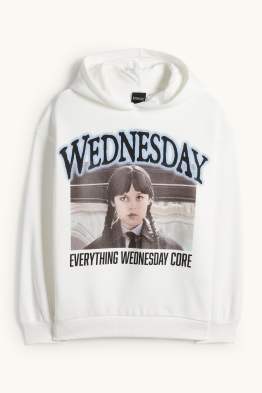 Wednesday - felpa con cappuccio