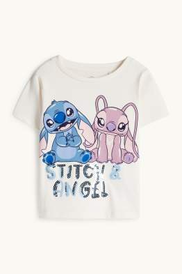 Lilo & Stitch - maglia a maniche corte - effetto brillante