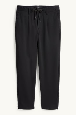 Chino - tapered fit - finition texturée