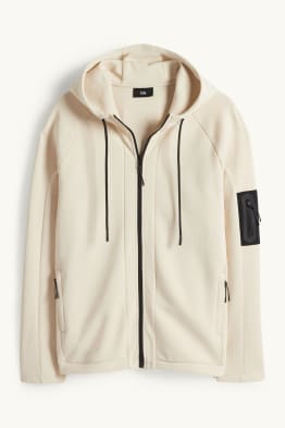 Sweatjacke mit Kapuze