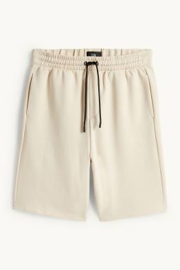 Short en molleton - finition texturée