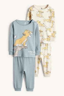 Lot de 2 - Le Roi Lion - pyjamas bébé