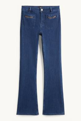 Bootcut Jeans - Mid Waist