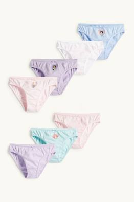 Pack de 7 - Princesa Disney - braguitas