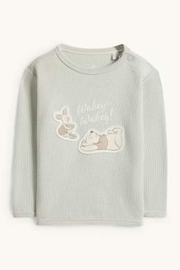 Winnie l’ourson - sweat pour bébé - finition texturée