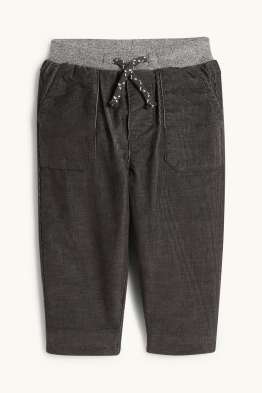 Pantalons de pana tèrmics per a nadó